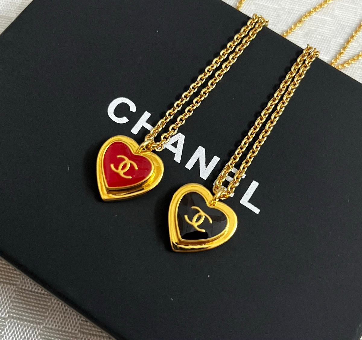 Chanel Interlocking C Jewelry - Earrings or Necklace - album image 5