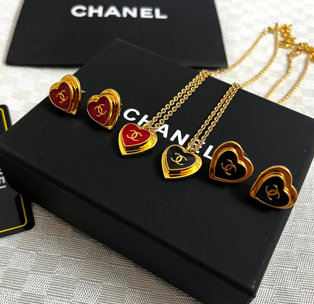 Chanel Interlocking C Jewelry - Earrings or Necklace - album image 1