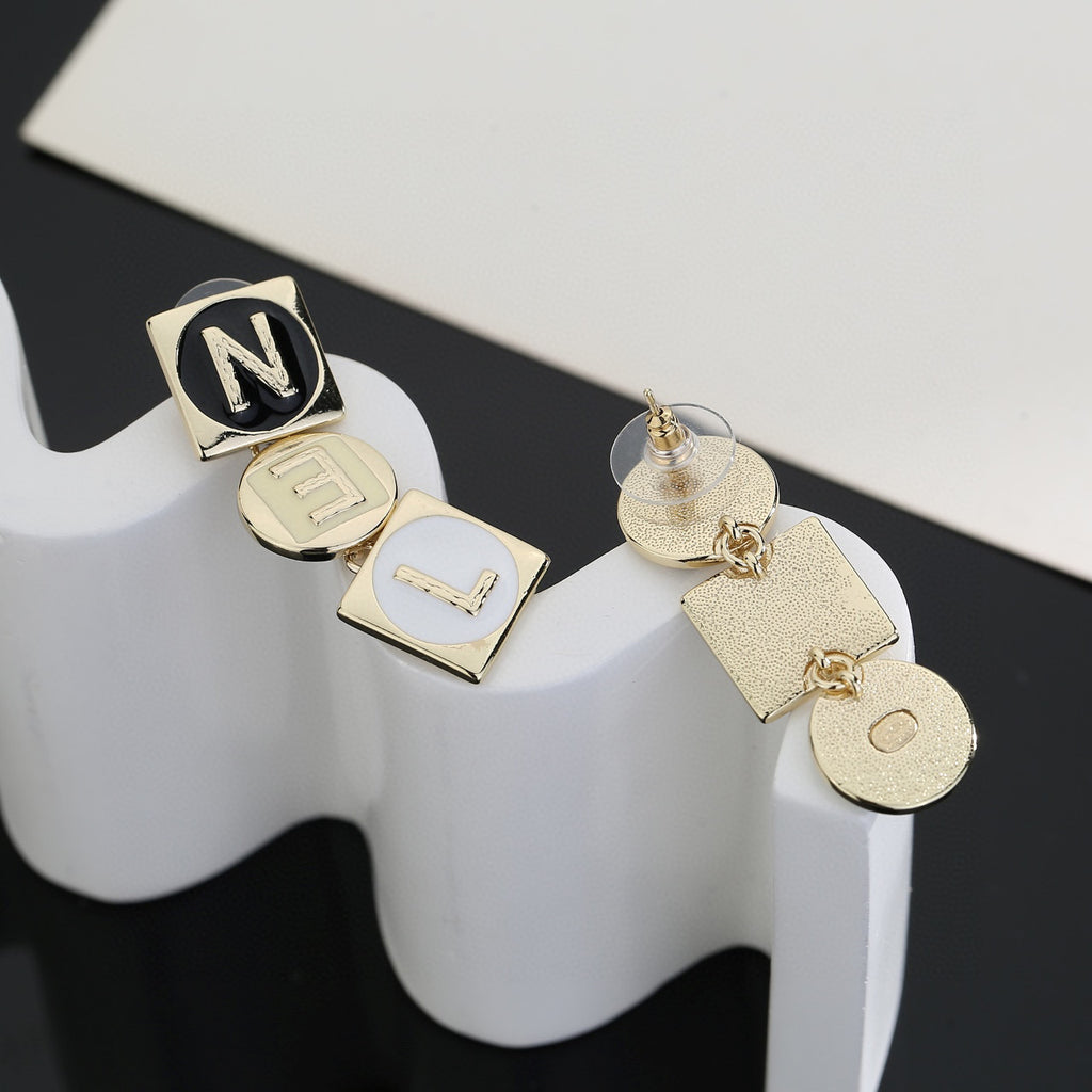 Chanel Gold-Tone Earrings - album image 2