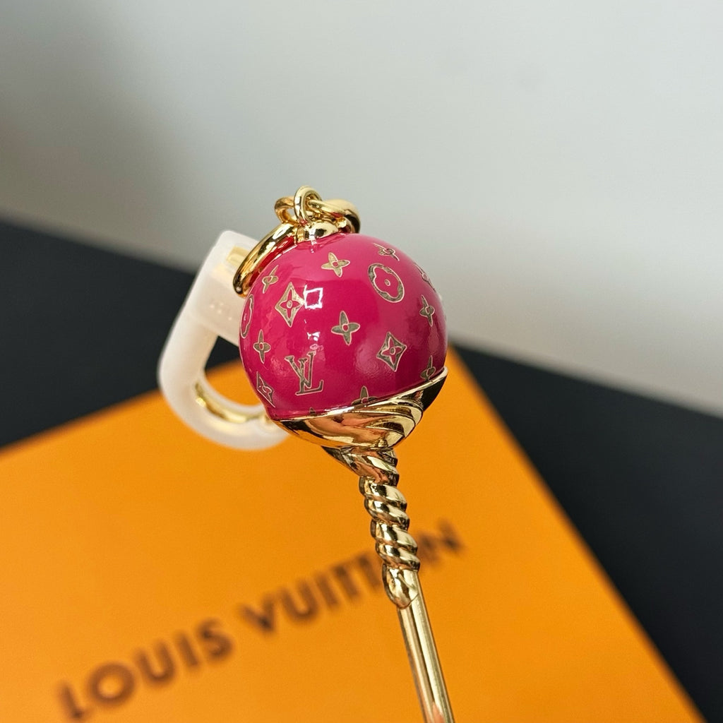 Louis Vuitton Multicolor Monogram LV Letter Keychain - album image 9