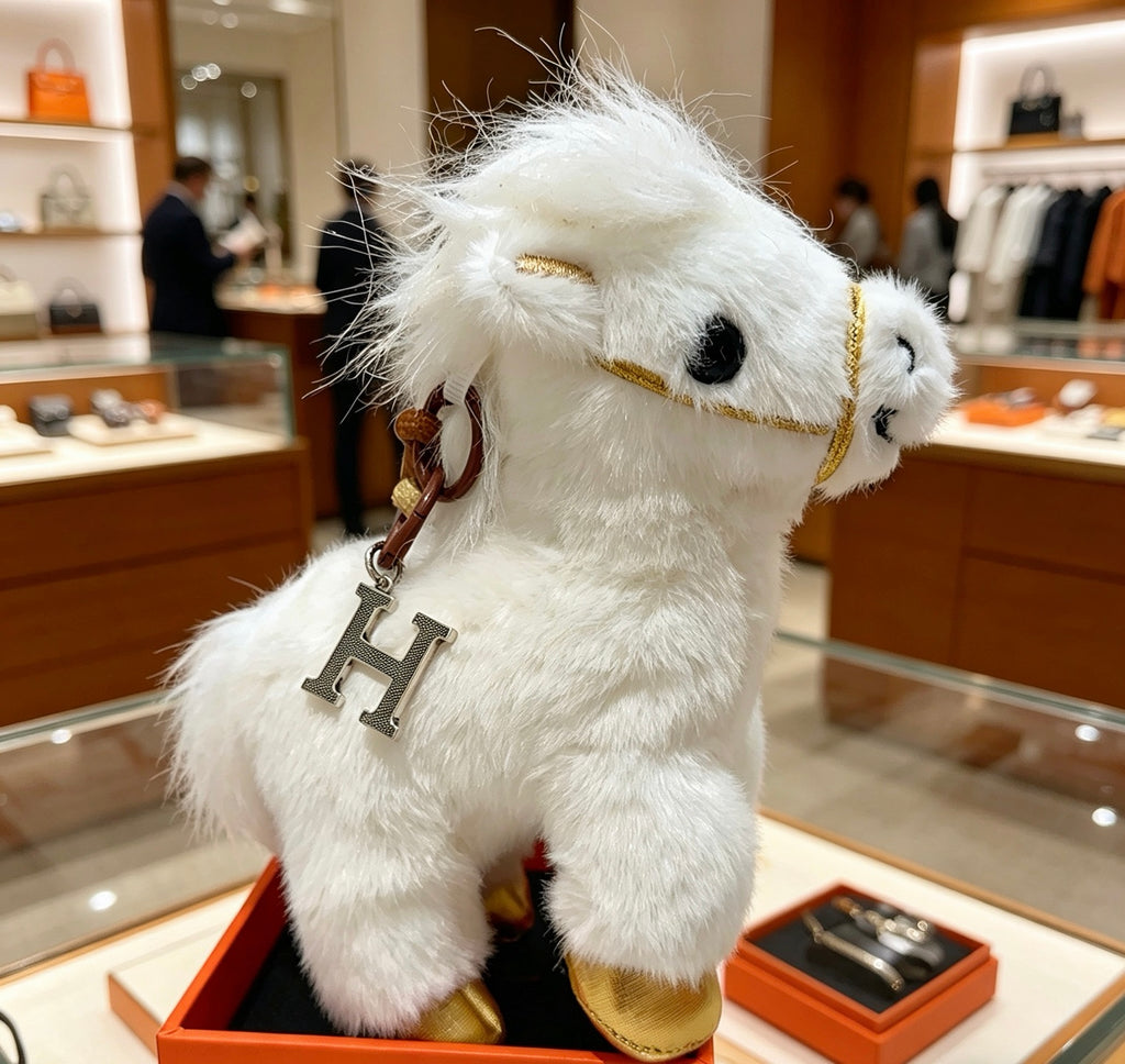 Hermès Cream Horse Plush Toy - album image 3