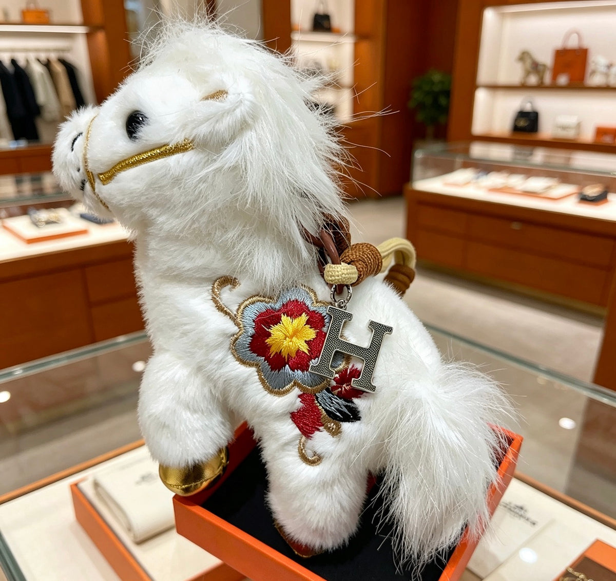 Hermès Cream Horse Plush Toy - album image 5