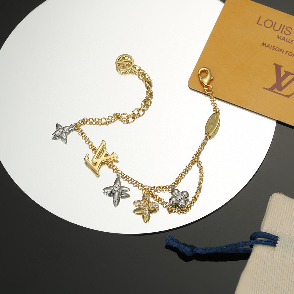 Louis Vuitton LV Letter Chain Bracelet - album image 5