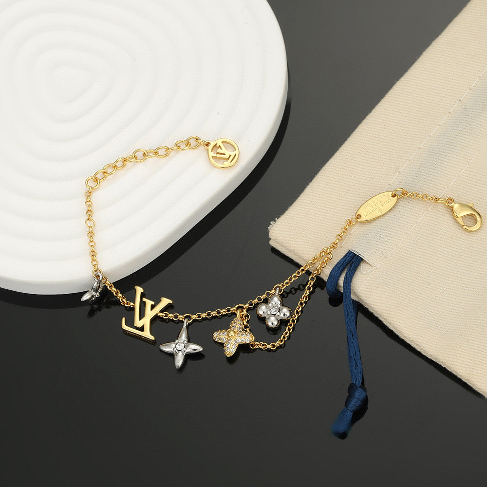 Louis Vuitton LV Letter Chain Bracelet - album image 7