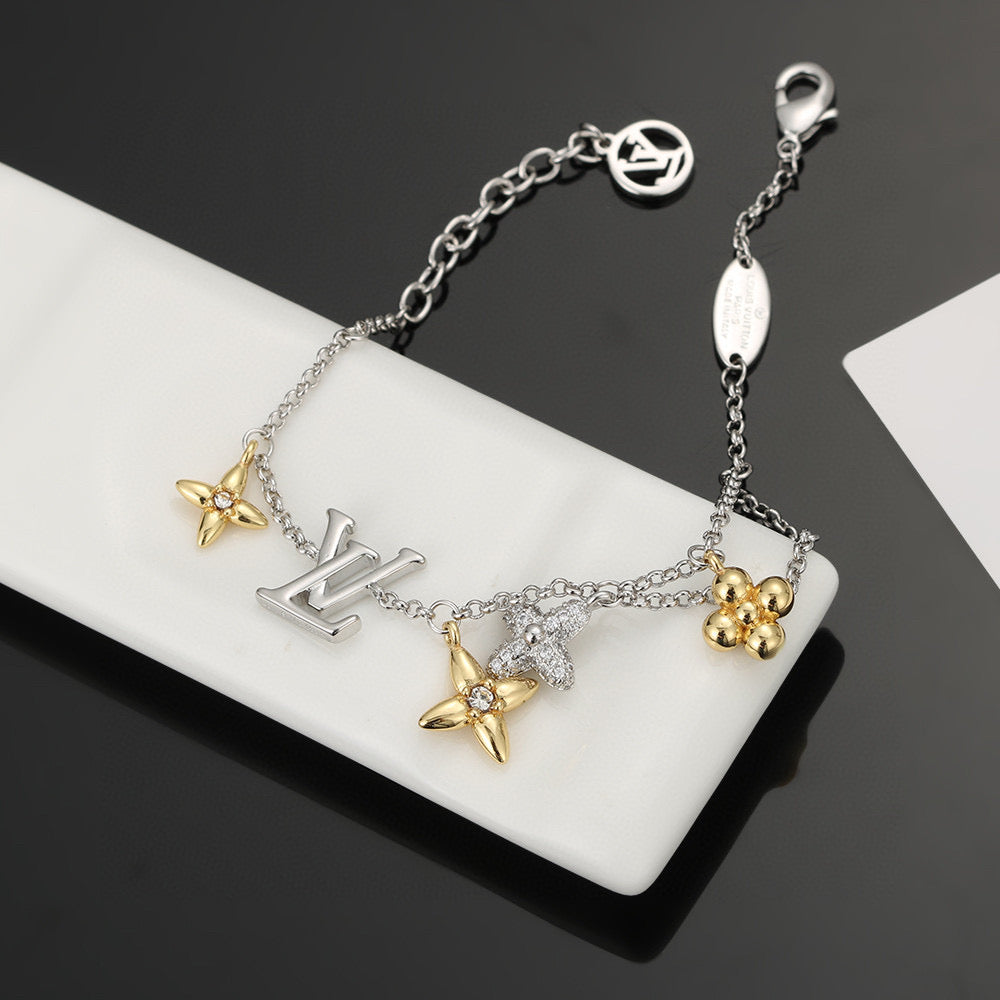 Louis Vuitton LV Letter Chain Bracelet - album image 3