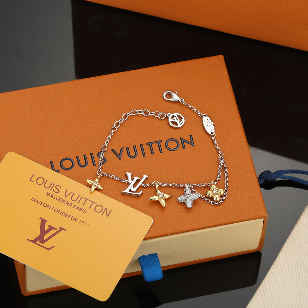 Louis Vuitton LV Letter Chain Bracelet - album image 1