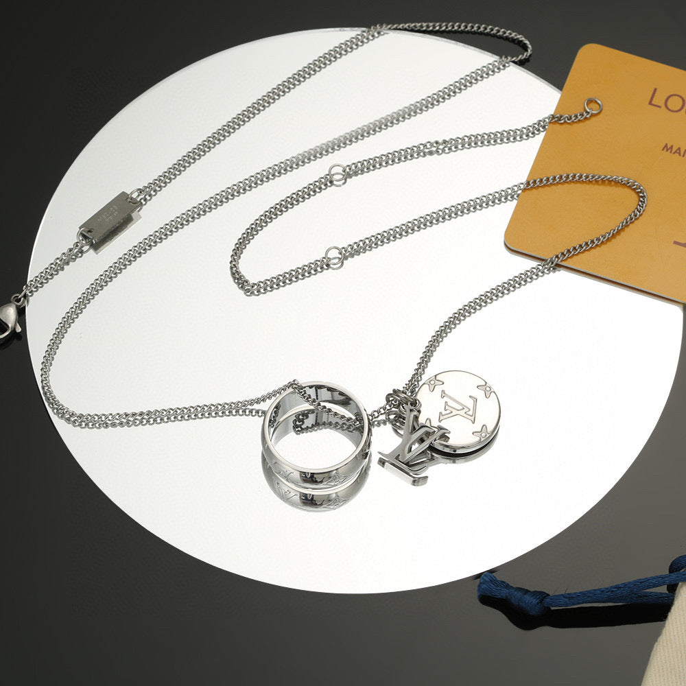 Louis Vuitton LV Letter Chain Necklace - album image 1