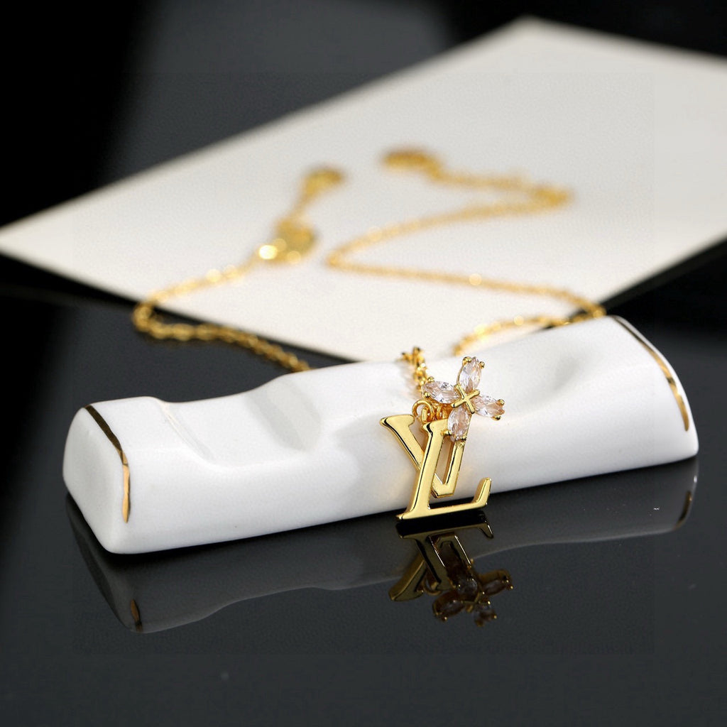 Louis Vuitton LV Letter Necklace - album image 6