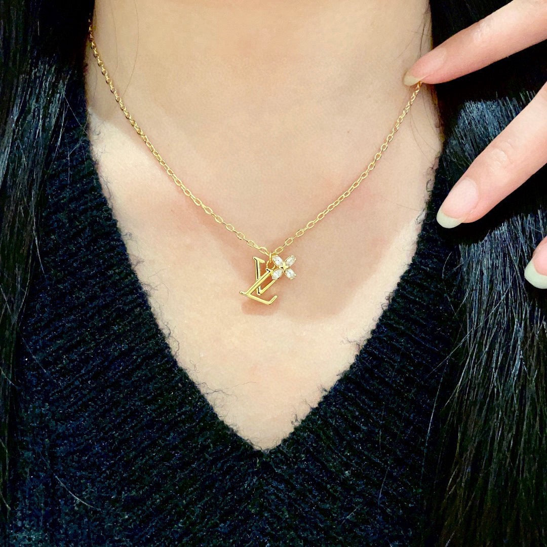 Louis Vuitton LV Letter Necklace - album image 2