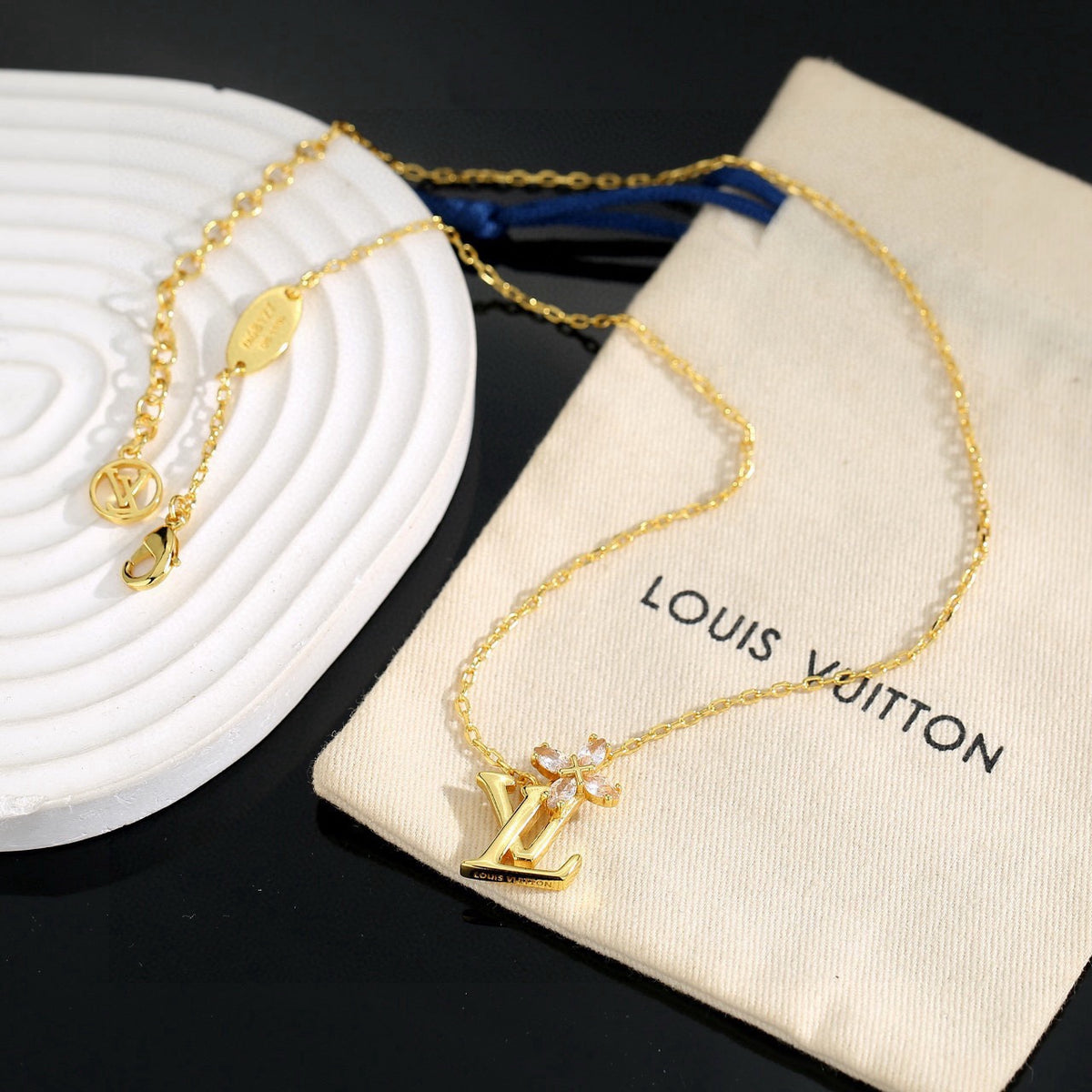 Louis Vuitton LV Letter Necklace - album image 4