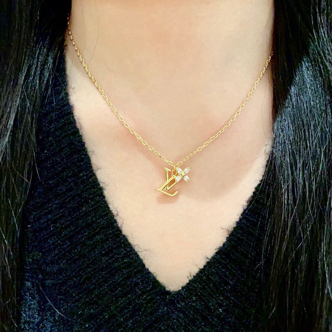 Louis Vuitton LV Letter Necklace - album image 3