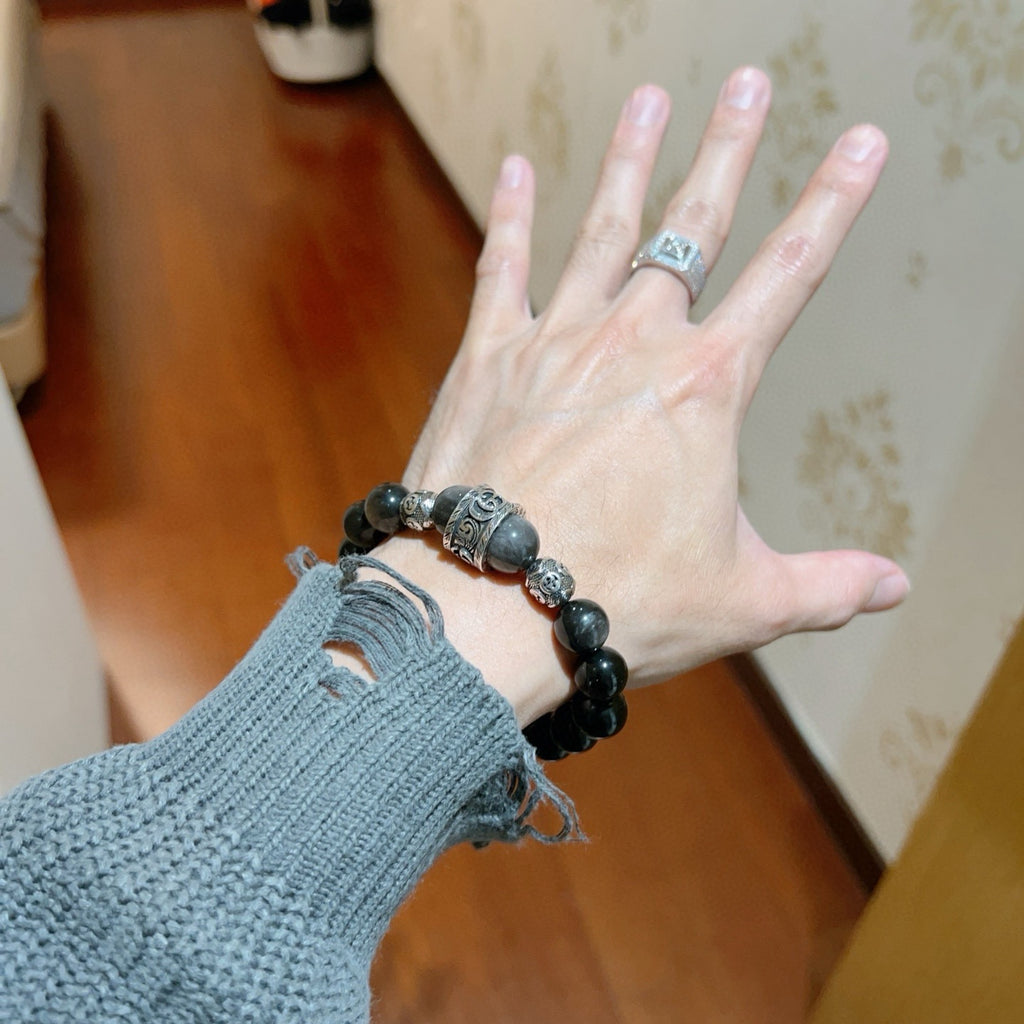 Gucci Stone Bead Antiqued Bracelet - album image 3