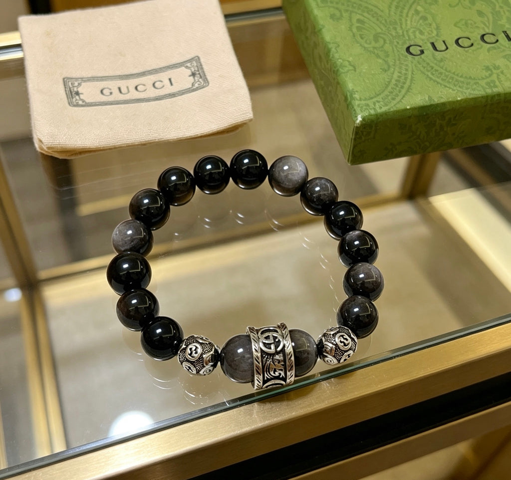Gucci Stone Bead Antiqued Bracelet - album image 6