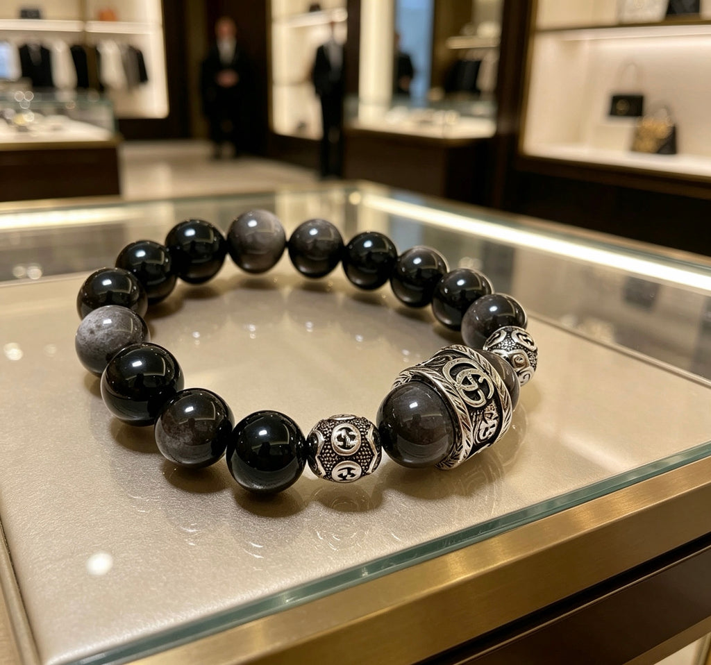 Gucci Stone Bead Antiqued Bracelet - album image 8