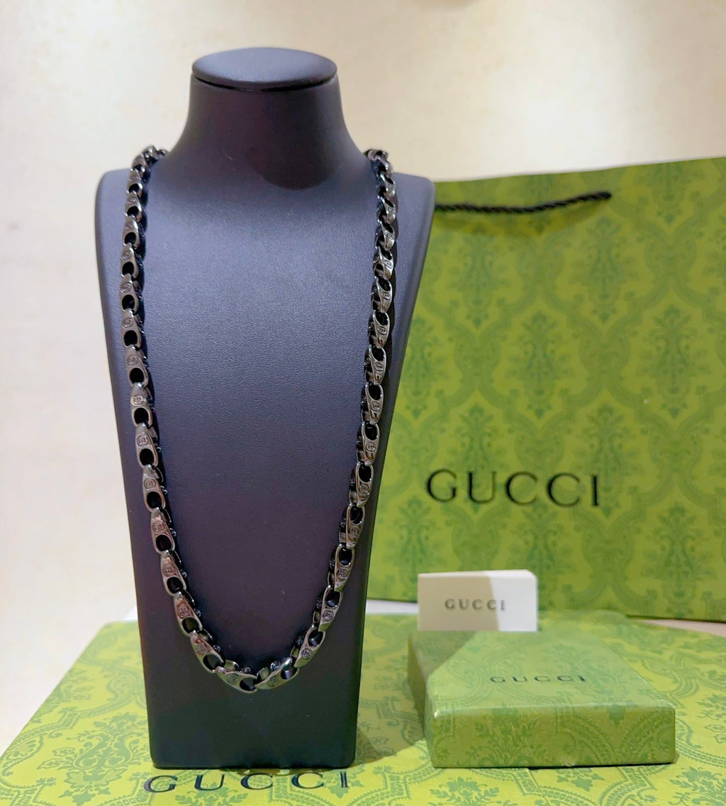 Gucci Anger Forest Antiqued Chain Necklace - album image 9