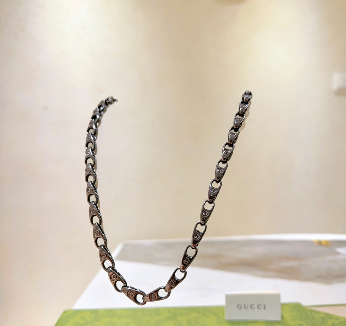Gucci Anger Forest Antiqued Chain Necklace - album image 6