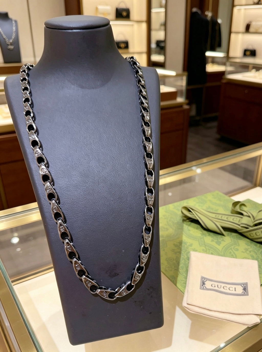 Gucci Anger Forest Antiqued Chain Necklace - album image 5