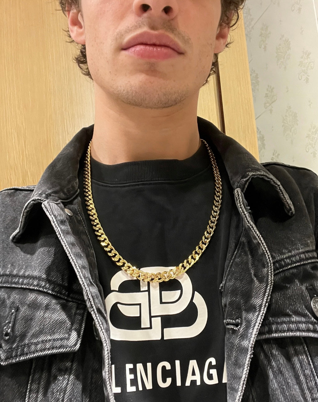 Gucci Anger Forest Interlocking G Antiqued Chain Necklace - album image 6
