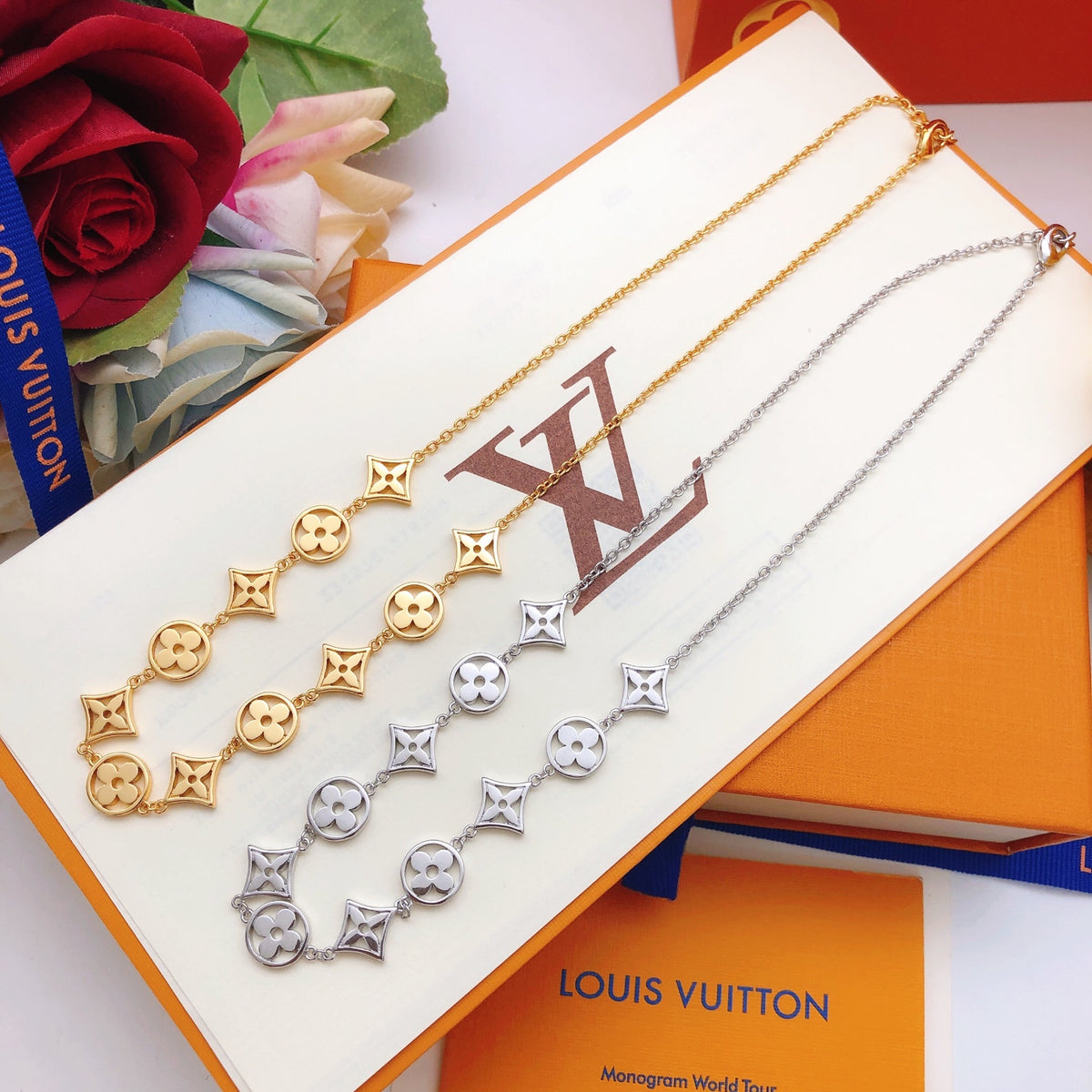 Louis Vuitton Gold-Tone Polished Necklace - album image 5