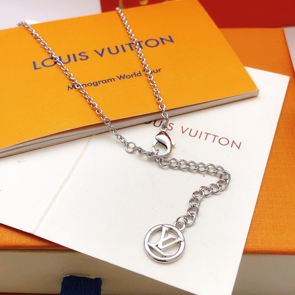 Louis Vuitton Silver-Tone Polished Necklace - album image 5