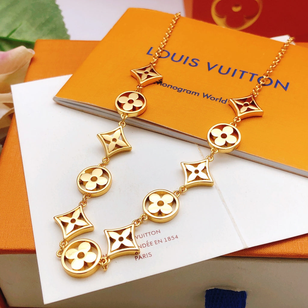 Louis Vuitton Gold-Tone Polished Necklace - album image 1