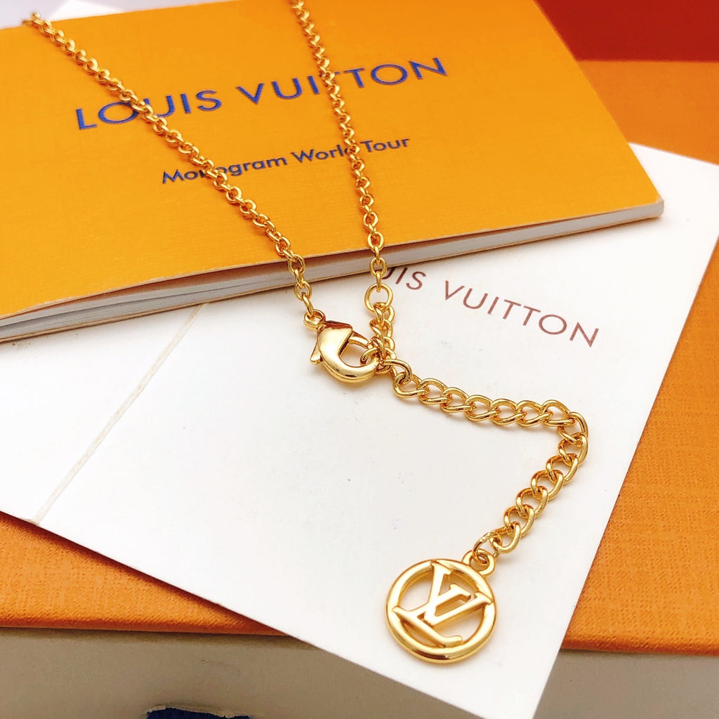 Louis Vuitton Gold-Tone Polished Necklace - album image 3