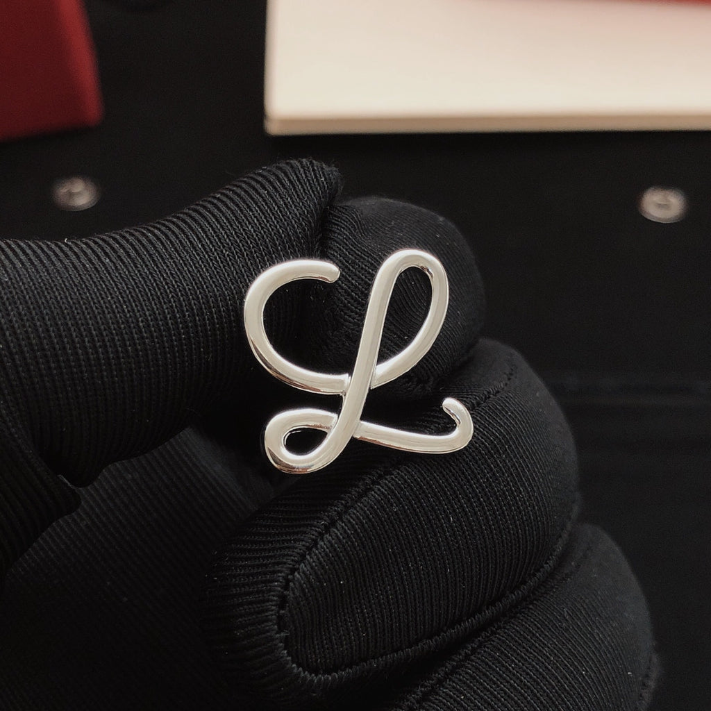 Loewe Script L Stud Earrings - product image 11