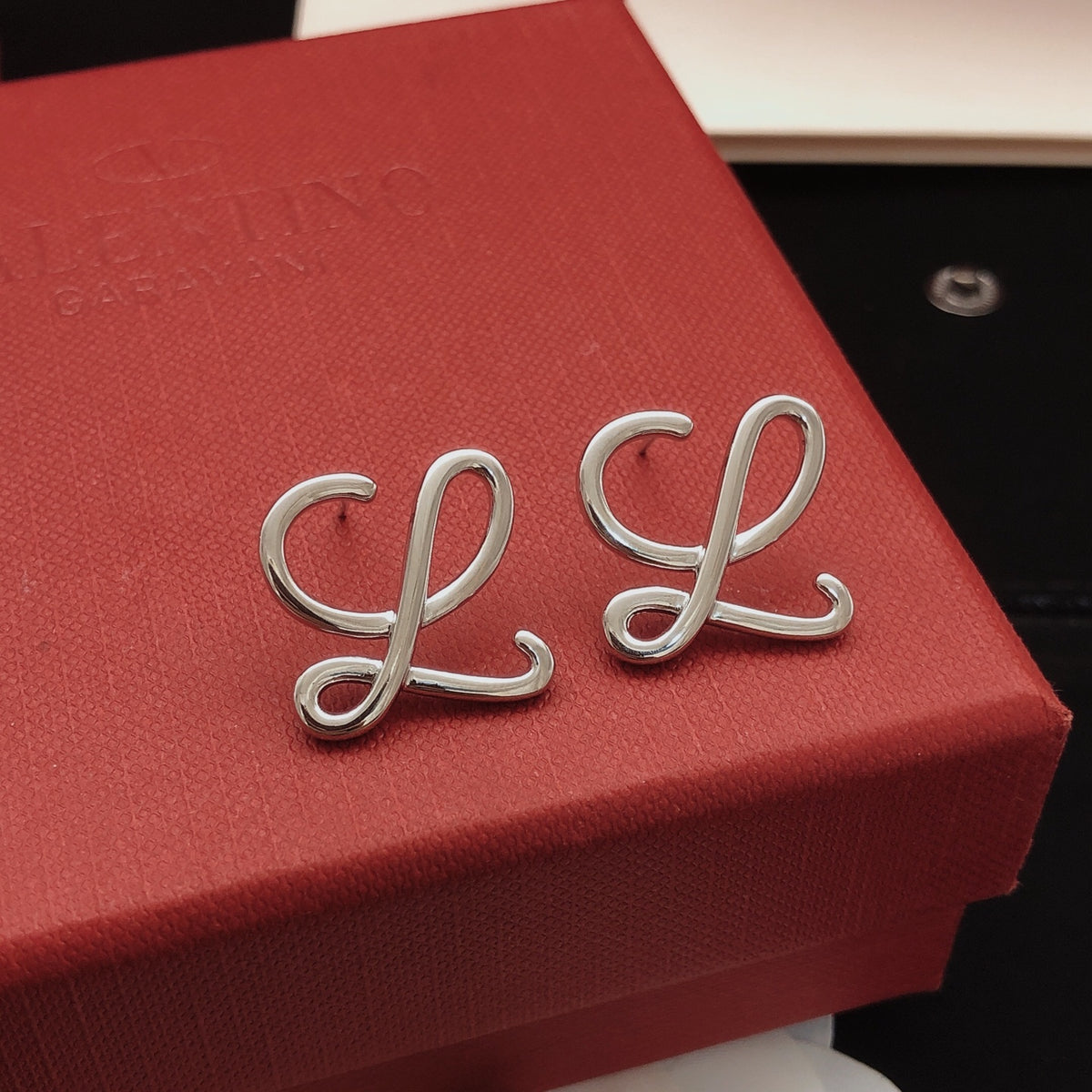Loewe Script L Stud Earrings - product image 13