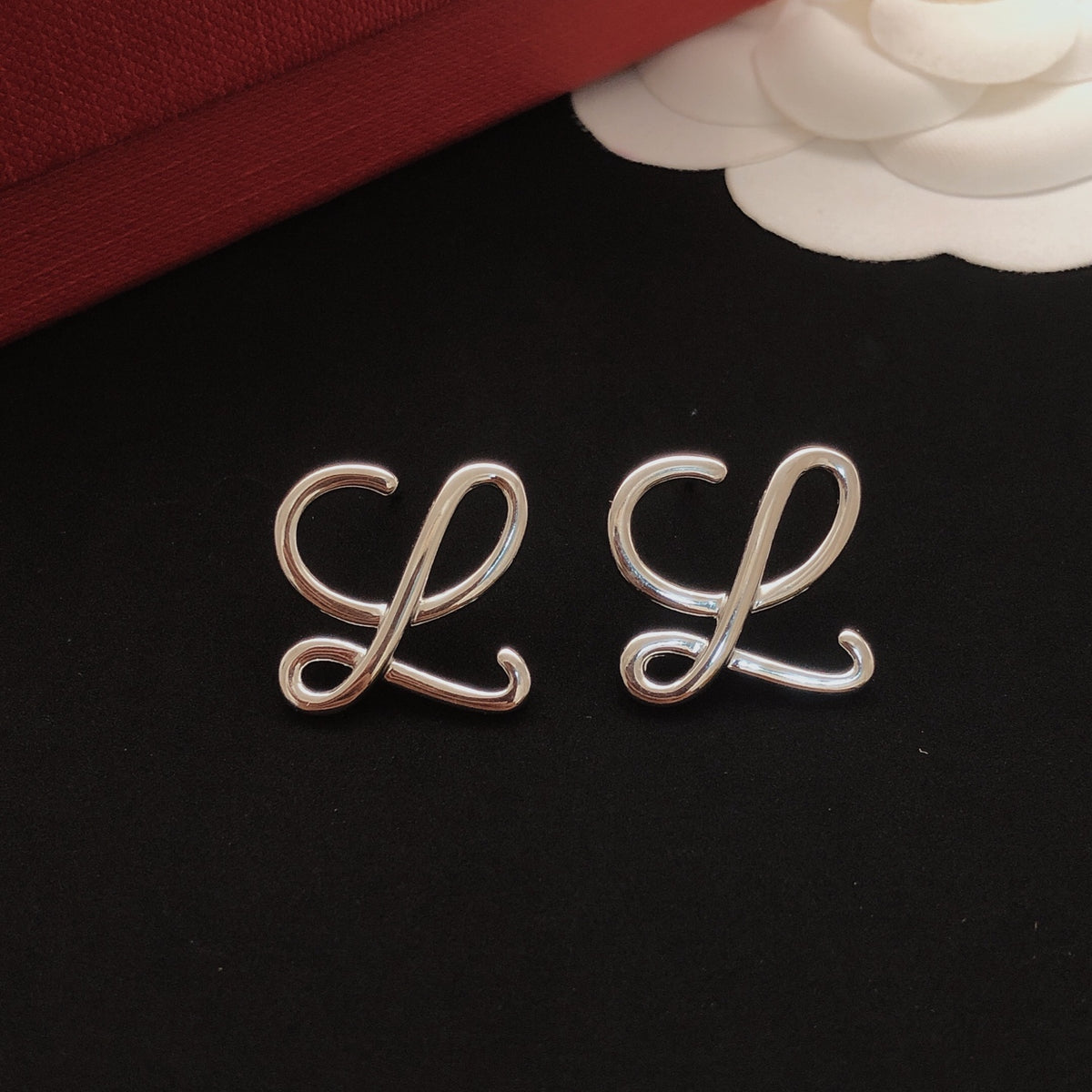 Loewe Script L Stud Earrings - product image 14