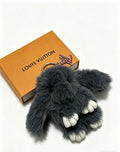 Louis Vuitton Black Furry Character Bag Charm - album image 1