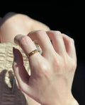 Dior Polished Sculptural Band Ring - product image 1
