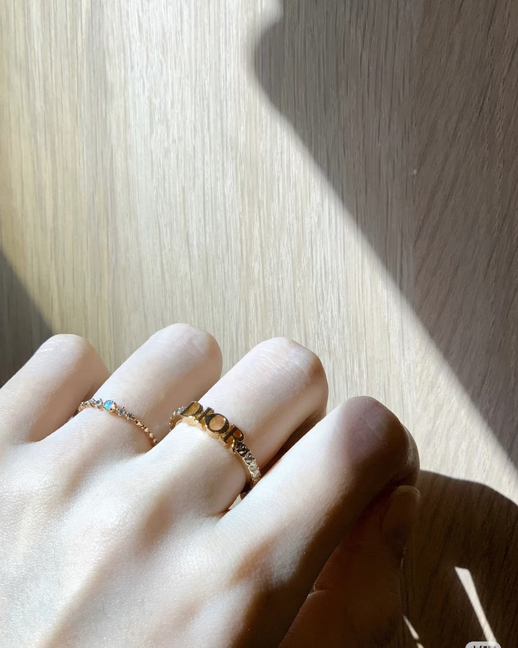 Dior Polished Sculptural Band Ring - product image 4