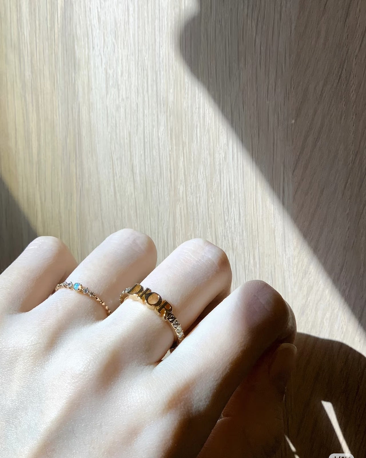 Dior Polished Sculptural Band Ring - product image 4