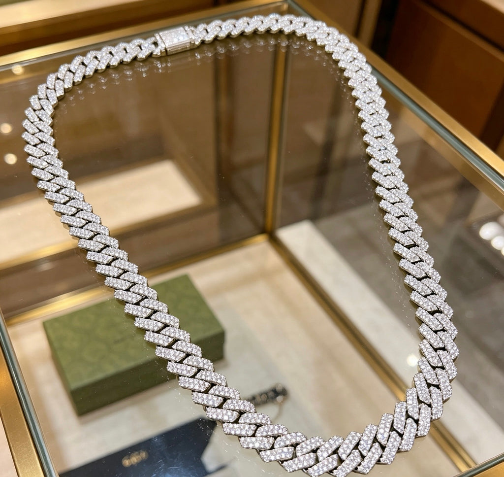 Gucci Anger Forest Interlocking G Crystal Accent Chain Necklace - album image 2