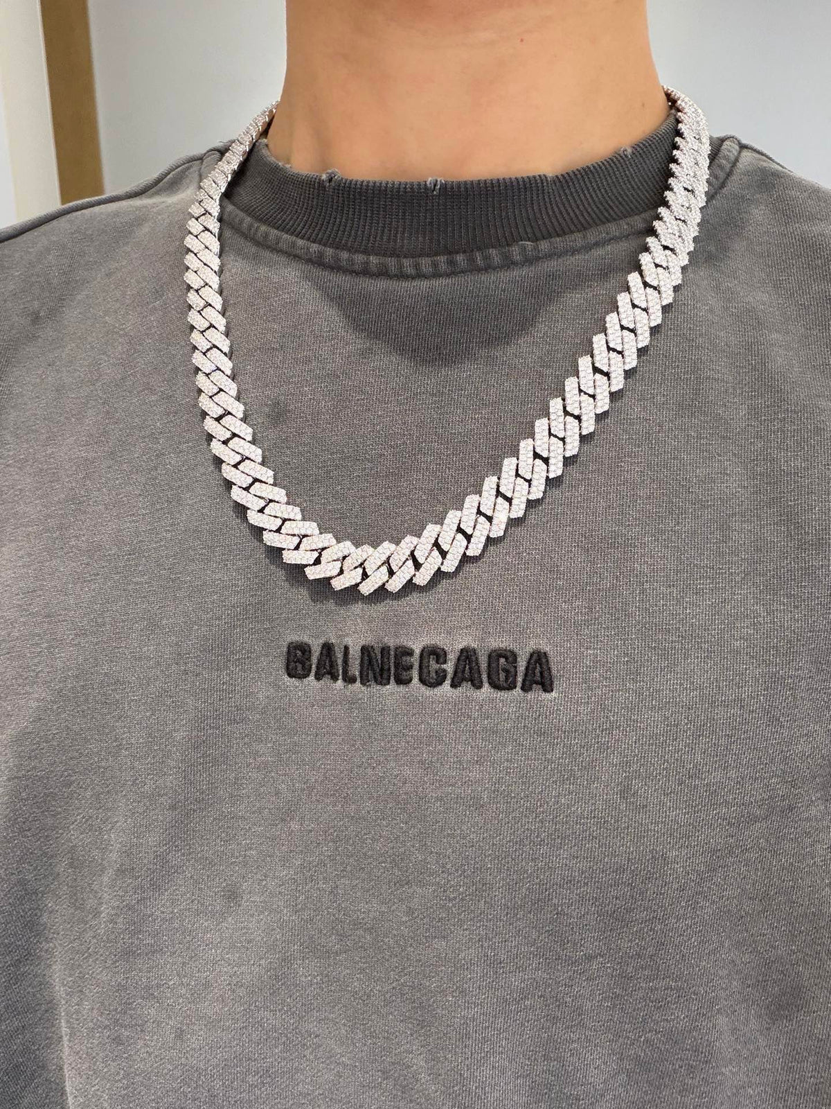 Gucci Anger Forest Interlocking G Crystal Accent Chain Necklace - album image 6