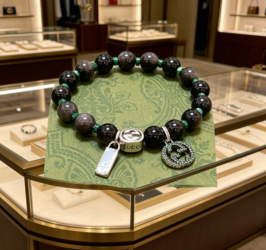 Gucci Stone Bead Antiqued Bracelet - album image 9