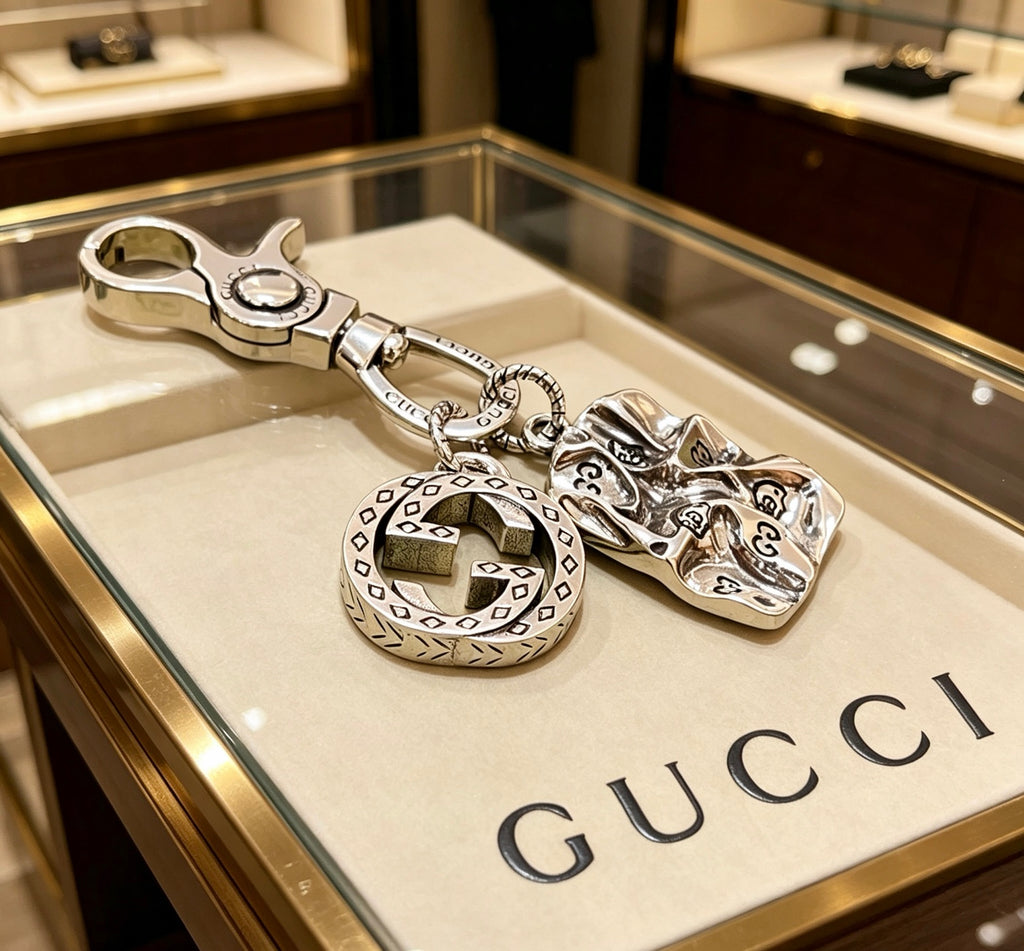 Gucci Anger Forest Interlocking G Key Keychain - album image 1