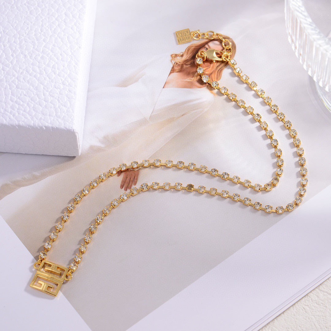 Givenchy Gold-Tone 4G Pendant Chain Necklace - product image 1