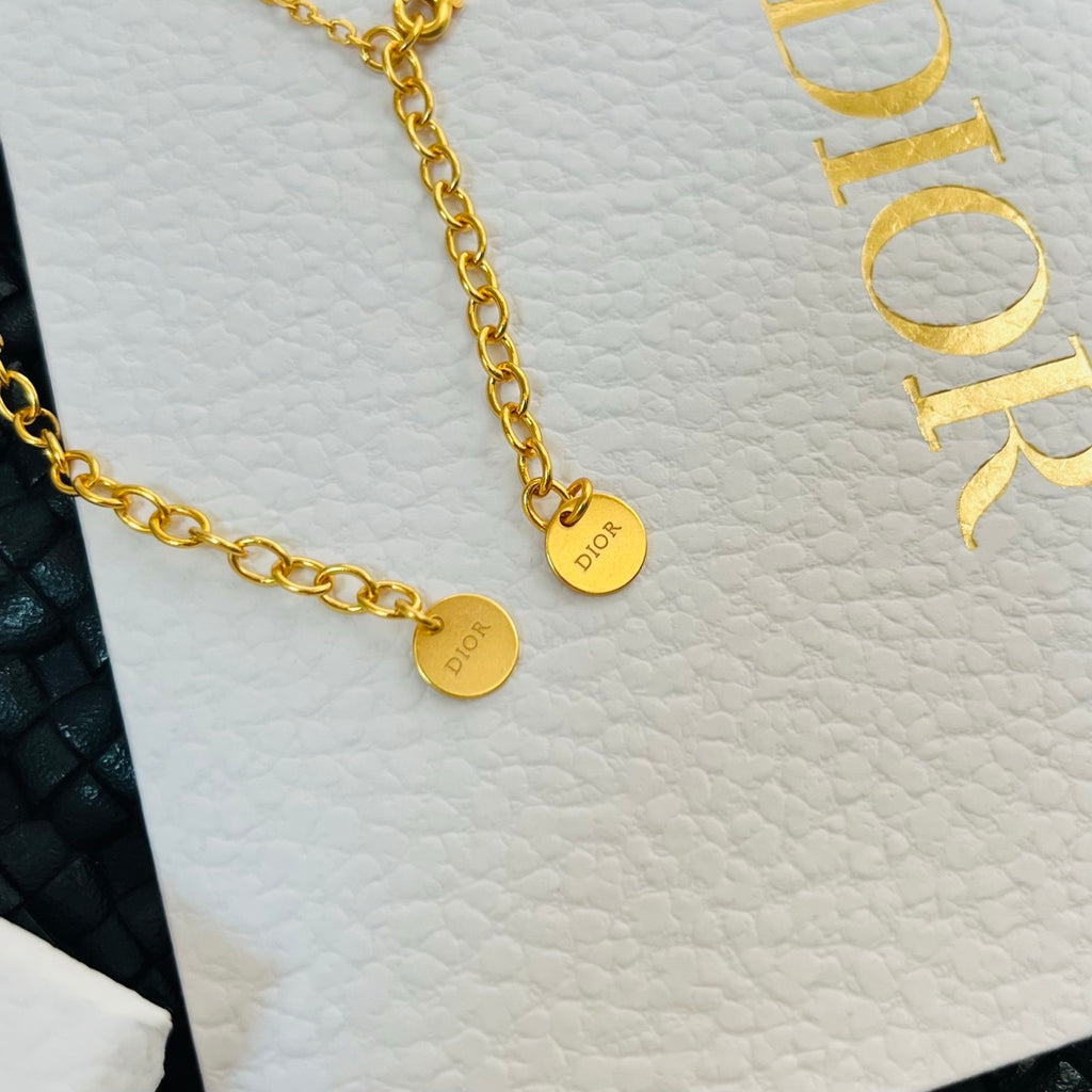 Dior Layered Round Medallion Necklace - product image 3