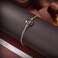 Dior Rose-Gold-Tone Crystal CD Bracelet - product image 1