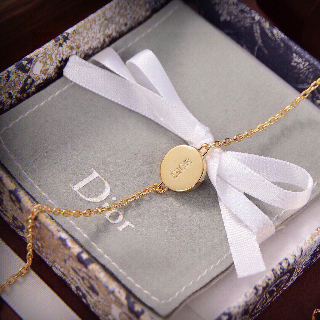Dior Rose-Gold-Tone Crystal CD Bracelet - product image 3
