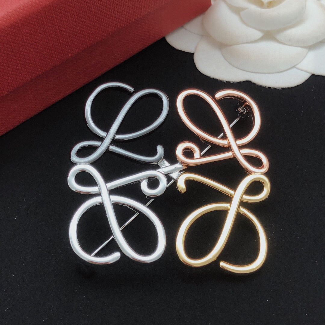 Loewe Multicolor Loop Anagram Brooch - product image 10