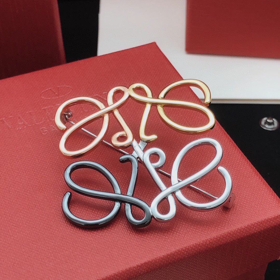 Loewe Multicolor Loop Anagram Brooch - product image 8