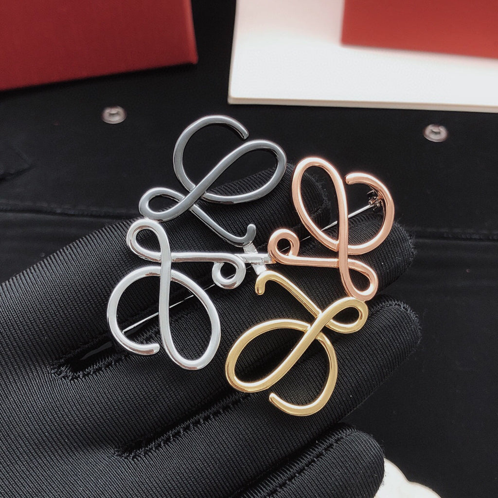 Loewe Multicolor Loop Anagram Brooch - product image 7
