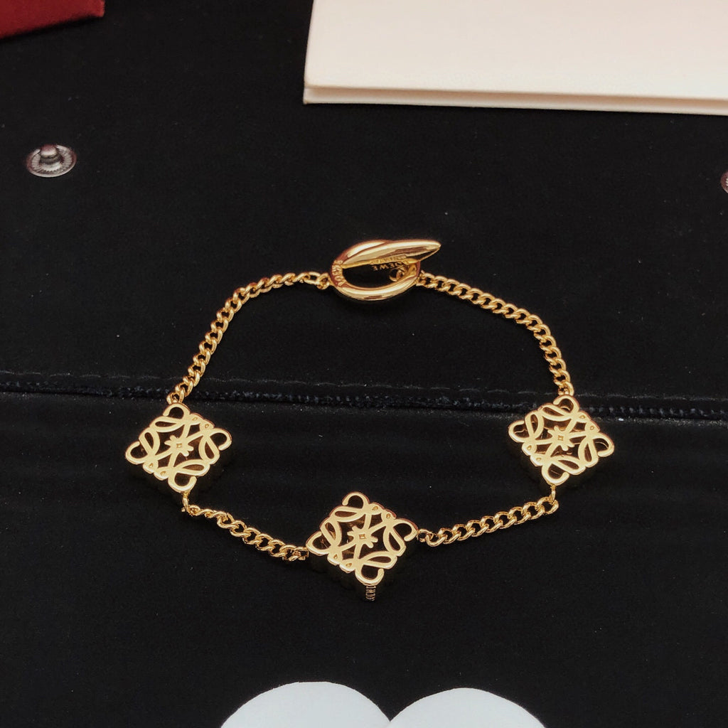 Loewe Anagram Station Chain Bracelet - product image 1
