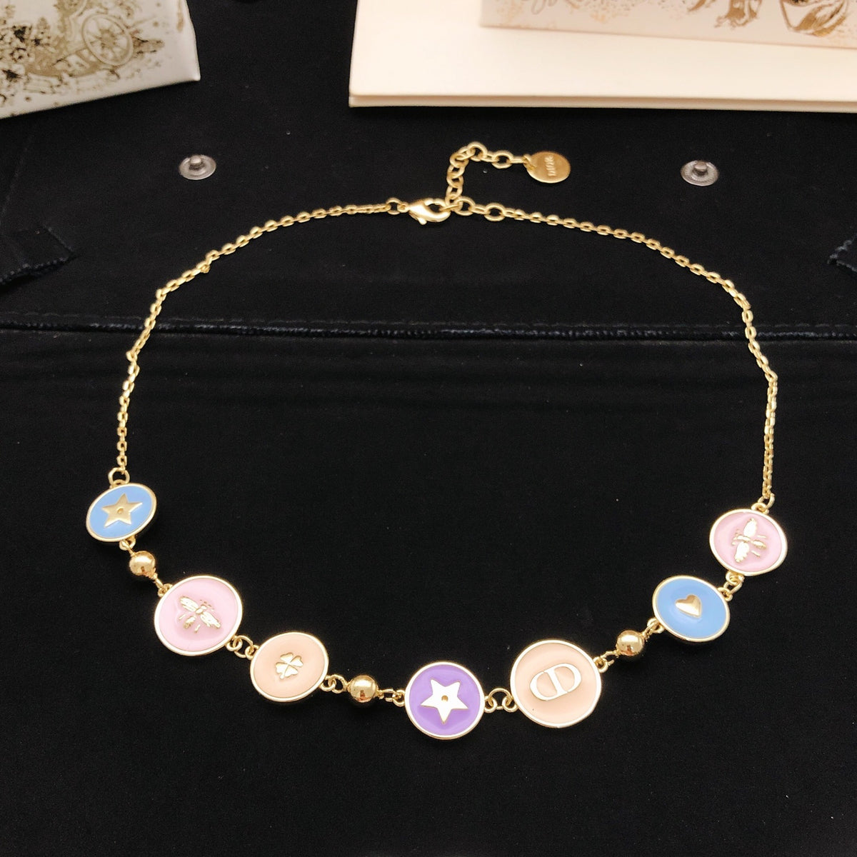 Dior Pastel Medallion Necklace - product image 2