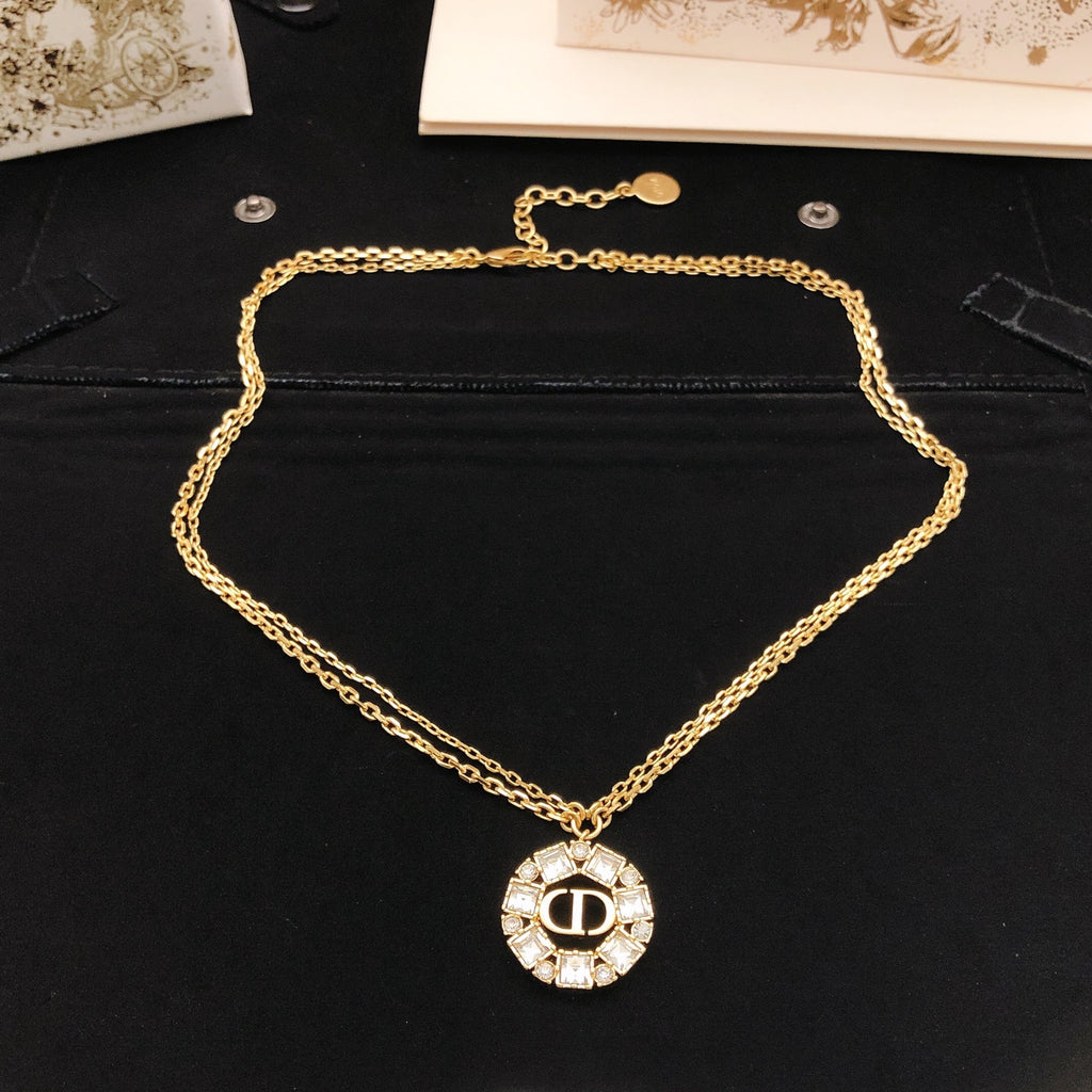 Dior Circular CD Pendant Necklace - product image 3