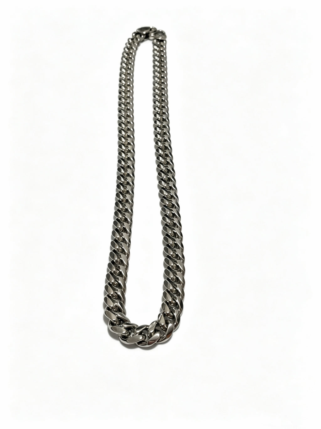 Louis Vuitton Silver-Tone Antiqued Chain Necklace - album image 5