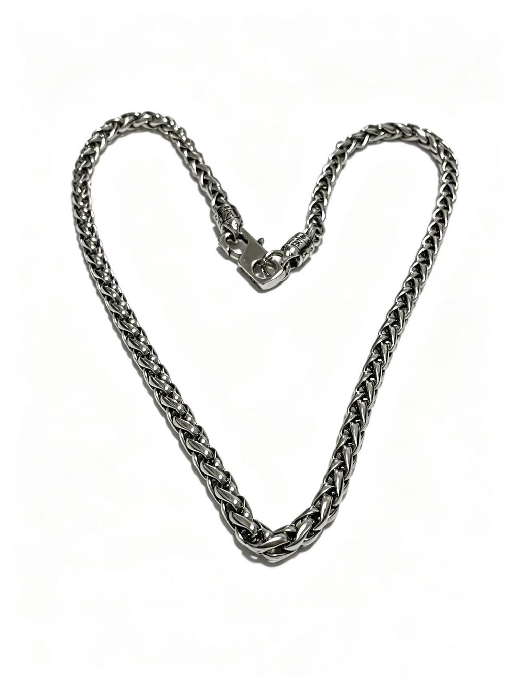 Louis Vuitton Silver-Tone Antiqued Chain Necklace - album image 1
