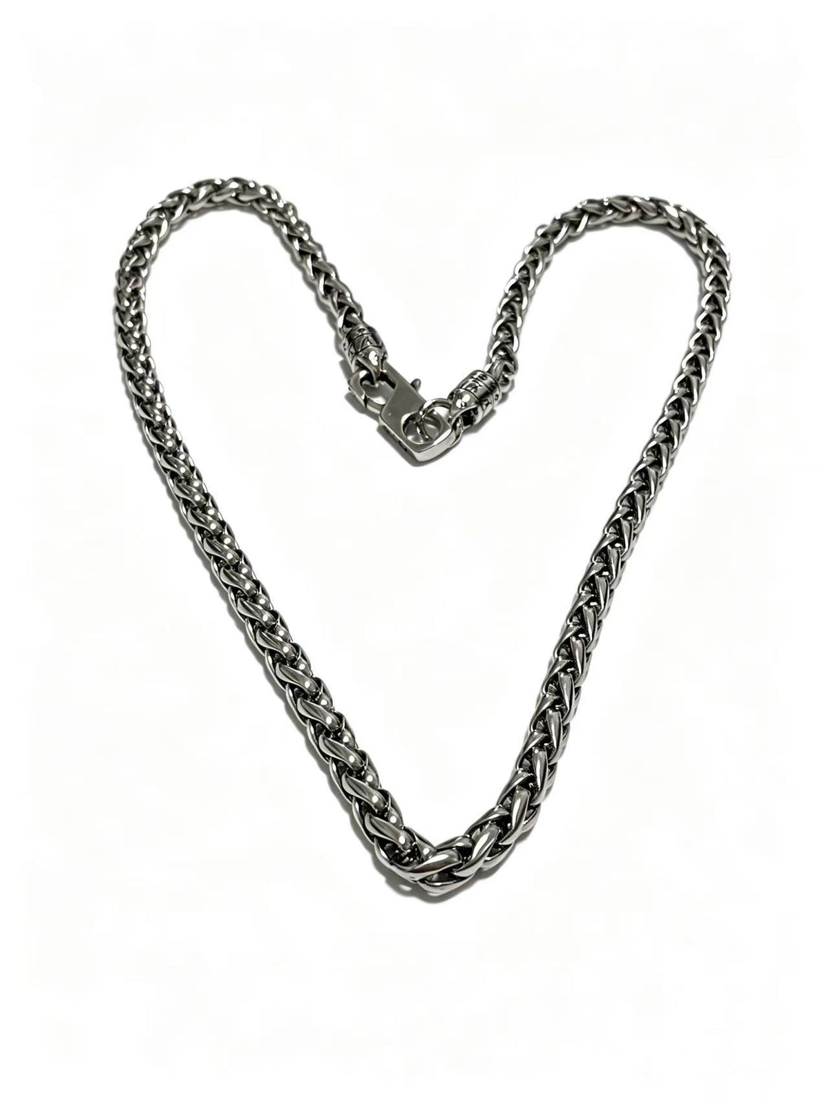 Louis Vuitton Silver-Tone Antiqued Chain Necklace - album image 1